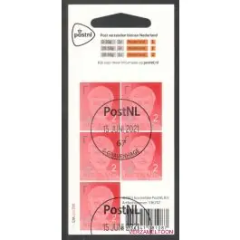 Darmowa dostawa Nederland 2018: V3601-3610: Beleef de Natuur: Reptielen en Amfibieën velletje gestempeld