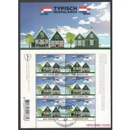 Zwrot pieniędzy Nederland 2018: V3601-3610: Beleef de Natuur: Reptielen en Amfibieën velletje gestempeld