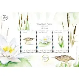 Ekspresowa dostawa Nederland 2022: NVPH: V3642P: 820016: Postset: "Nieuwkoopse Plassen" met velletje postfris