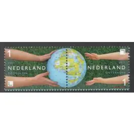 Szybka dostawa Nederland 2018: V3601-3610: Beleef de Natuur: Reptielen en Amfibieën velletje gestempeld