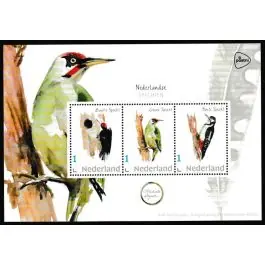 Darmowa dostawa Nederland 2020: NVPH: V3642P: 800030: Postset: "Spechten" met velletje postfris