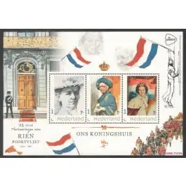 Zamów teraz Nederland 2020: NVPH: V3642P: "25 jaar Rien Poortvliet: Ons Koningshuis" 800011: velletje postfris