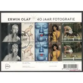 Szybka dostawa Nederland 2018: V3601-3610: Beleef de Natuur: Reptielen en Amfibieën velletje gestempeld