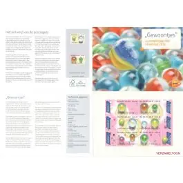 Szybka dostawa Nederland 2018: V3601-3610: Beleef de Natuur: Reptielen en Amfibieën velletje gestempeld