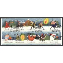 Zamów teraz Nederland 2018: V3601-3610: Beleef de Natuur: Reptielen en Amfibieën velletje gestempeld