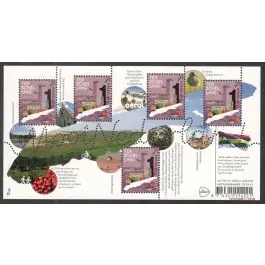 Zamów teraz Nederland 2018: V3601-3610: Beleef de Natuur: Reptielen en Amfibieën velletje gestempeld