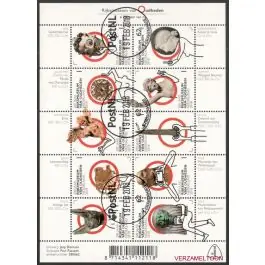 Wyprzedaż Nederland 2018: V3601-3610: Beleef de Natuur: Reptielen en Amfibieën velletje gestempeld