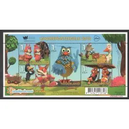 Szybka dostawa Nederland 2018: V3601-3610: Beleef de Natuur: Reptielen en Amfibieën velletje gestempeld