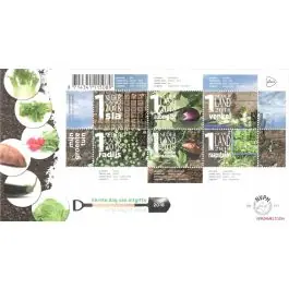 Tylko dziś Nederland 2018: V3601-3610: Beleef de Natuur: Reptielen en Amfibieën velletje gestempeld