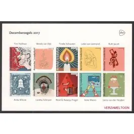 Szybka dostawa Nederland 2018: V3601-3610: Beleef de Natuur: Reptielen en Amfibieën velletje gestempeld