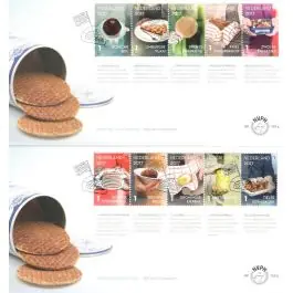 Wyprzedaż Nederland 2018: V3601-3610: Beleef de Natuur: Reptielen en Amfibieën velletje gestempeld