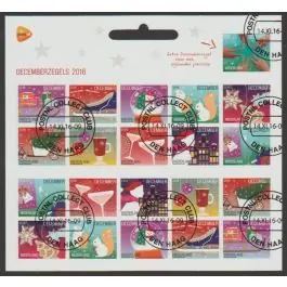 Wyprzedaż Nederland 2018: V3601-3610: Beleef de Natuur: Reptielen en Amfibieën velletje gestempeld