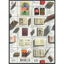 Autentyczny Nederland 2018: V3601-3610: Beleef de Natuur: Reptielen en Amfibieën velletje gestempeld