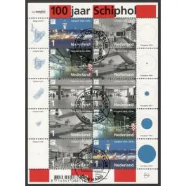 Autentyczny Nederland 2018: V3601-3610: Beleef de Natuur: Reptielen en Amfibieën velletje gestempeld