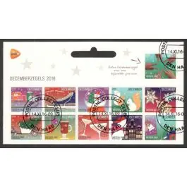 Autentyczny Nederland 2018: V3601-3610: Beleef de Natuur: Reptielen en Amfibieën velletje gestempeld