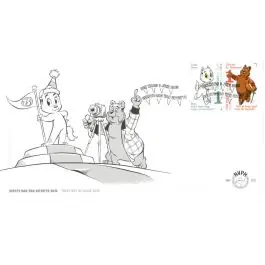 Szybka dostawa Nederland 2018: V3601-3610: Beleef de Natuur: Reptielen en Amfibieën velletje gestempeld