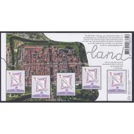 Darmowa dostawa Nederland 2018: V3601-3610: Beleef de Natuur: Reptielen en Amfibieën velletje gestempeld