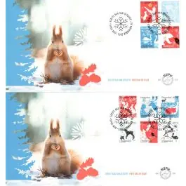 Zamów teraz Nederland 2018: V3601-3610: Beleef de Natuur: Reptielen en Amfibieën velletje gestempeld