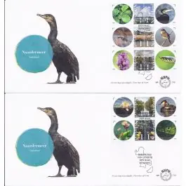 Wysoka jakość Nederland 2018: V3601-3610: Beleef de Natuur: Reptielen en Amfibieën velletje gestempeld