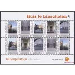 Wyprzedaż Nederland 2014: NVPH: V2751-Ae-27 "Buitenplaatsen in Nederland": Huis te Linschoten: velletje postfris