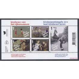 Tani Nederland 2018: V3601-3610: Beleef de Natuur: Reptielen en Amfibieën velletje gestempeld