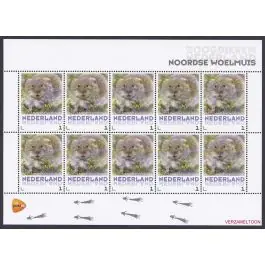 Darmowa dostawa Nederland 2013: NVPH: V3013-Aa-24: "Zoogdieren in Nederland": Noorse woelmuis: velletje postfris