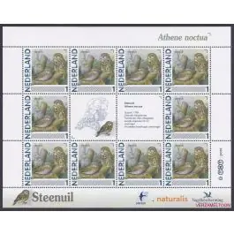 Autentyczny Nederland 2013: NVPH: V2791-Aa-59: "Vogels in Nederland": Steenuil: velletje postfris