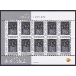 Darmowa dostawa Nederland 2013: NVPH: V2751-Af-13: "Ontdek Anton Pieck": Kerken: velletje postfris