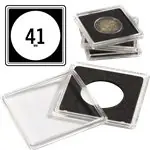 Wysoka jakość QUADRUM - Munt capsule voor 41 mm munten (10 stuks)