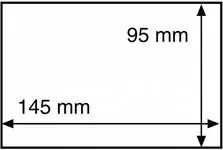 Ekspresowa dostawa Plastic hoesjes voor brieven en ansichtkaarten