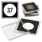 QUADRUM - Munt capsule voor 37 mm munten (10 stuks) Wyprzedaż