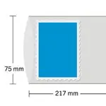 Ekspresowa dostawa HAWID Stroken - 217x75 mm - dubbel gesloten - transparant - 10 stuks