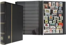 Zamów teraz Insteekboek - Zwart - A4 - 64 zwarte bladzijden - gewatteerde leren band