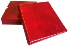 Leuchtturm - Neutraal album met cassette - Rood Premium
