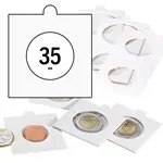 Oferta limitowana MATRIX witte munthouders voor munt Ø 35 mm - 25 st.