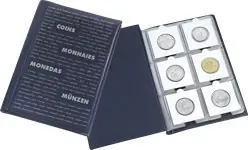 Rabat Muntenalbum voor kartonnen munthouders in zakformaat