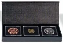 Muntenetuis AIRBOX - Zwart - 3 QUADRUM-muntcapsules - Met set-up functie Oryginalny