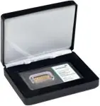 Zamów teraz NOBILE etui voor 1 goudbaar met reliëf in blisterverpakking, hor formaat