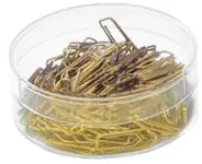 Paperclips - koperkleurig - 140 stuks per doos Wyprzedaż