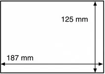 Oferta limitowana Plastic hoesjes voor brieven en ansichtkaarten