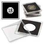 QUADRUM - Munt capsule voor 18 mm munten (10 stuks) Nowość