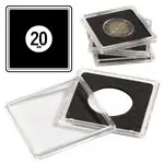Ostatnia szansa QUADRUM - Munt capsule voor 20 mm munten (10 stuks)