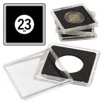 Tylko dziś QUADRUM - Munt capsule voor 23 mm munten (10 stuks)