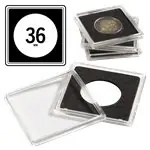 QUADRUM - Munt capsule voor 36 mm munten (10 stuks) Tani