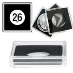 QUADRUM vierkante muntcapsules voor munt Ø 26 mm -50 st. Oferta limitowana