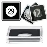 QUADRUM vierkante muntcapsules voor munt Ø 29 mm -50 st. Ekspresowa dostawa