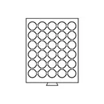 Rookkleurige muntenbox - MB CAPS 32 Wysoka jakość