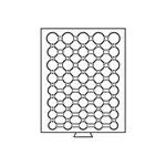 Rookkleurige muntenbox - MB CAPS EURO Darmowa dostawa