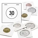 TACK witte munthouders voor munt Ø 30 mm - 100 st. Najlepsza cena