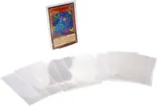 Premium TCG Sleeves Pro - Japans formaat - Doorzichtige achterkant - 100 stuks